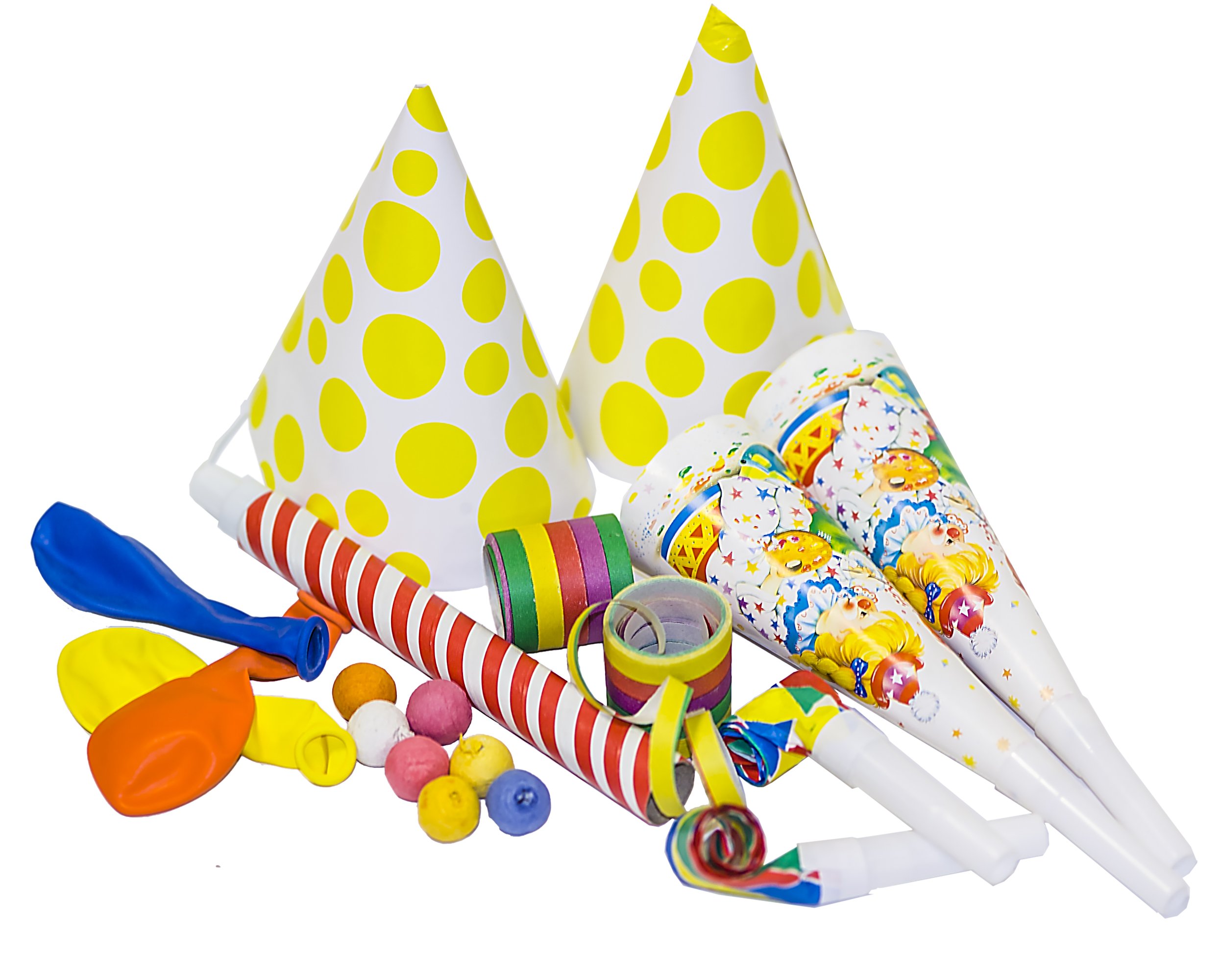 Ciao Hello - Cotillon Party Box for 10 People