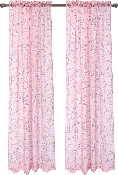 Amazon Com Calitime Pack Of 2 French Script Faux Linen Soft Semi