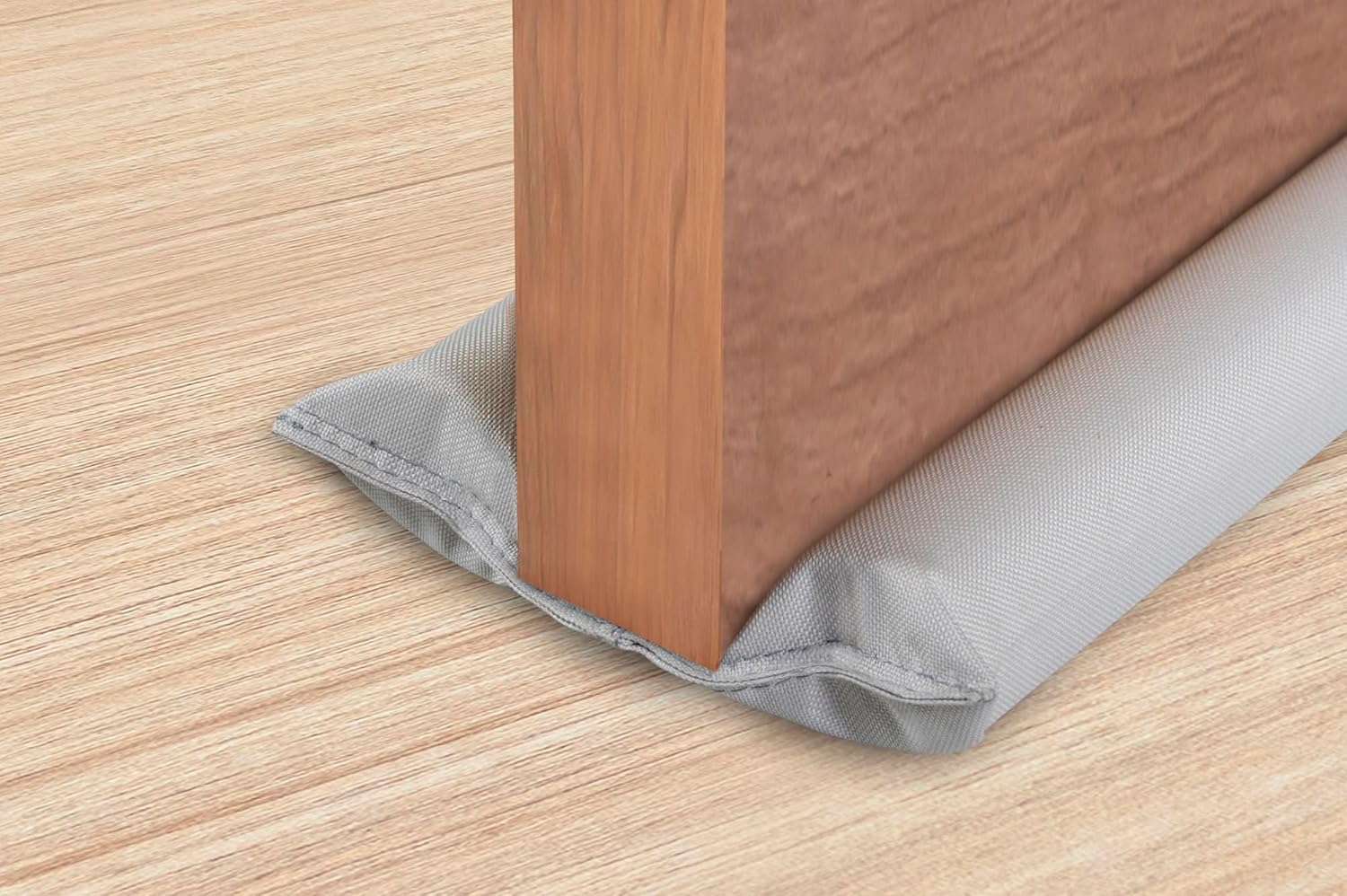 Draft Stoppers - KOALA Design Under Door Draft Stopper 32 to 38 Inch Door Breeze Dust Air Blocker Adjustable Draft Stoppers Double Sided Draft Guard with 2.1 Foam (Gray-1)