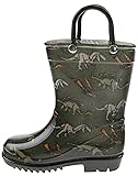 Capelli New York Toddler Boys Rain Boots, Green