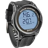 MARES Sirius Hunter Dive Wrist Computer | Lightweight Durable Watch-Style Freediving Spearfishing Underwater Diving Accessory with Multiple Pool Modes, Long-Life Battery &amp; Bluetooth Connection