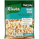 Knorr Creamy Garlic Pasta Sides 4.4 oz, Quick Easy Meal, Side Dish, 1PK | Quick side dish for weeknight meals and easy meal prep; no artificial flavors; no preservatives; Creamy Garlic; 4.4 oz.