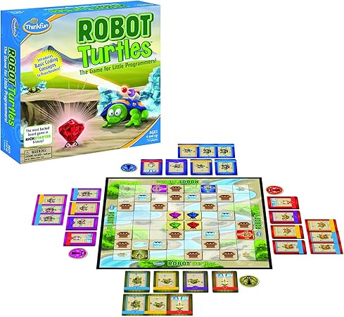 Amazon シンクファン Thinkfun ロボット タートルズ Robot Turtles 正規輸入品 ボードゲーム ボード ゲーム おもちゃ