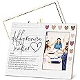 patcate Difference Maker Gifts, Retirement Picture Frame, Thank You Gifts, 4x6 Photo Frame for Wall And Tabletop Display, Office Home Decor-B02