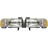 Dorman 1590121 Front Headlight Assembly Kit | Fits Select Dodge Models