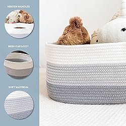 OrganiHaus Set of 3 Woven Storage Baskets for