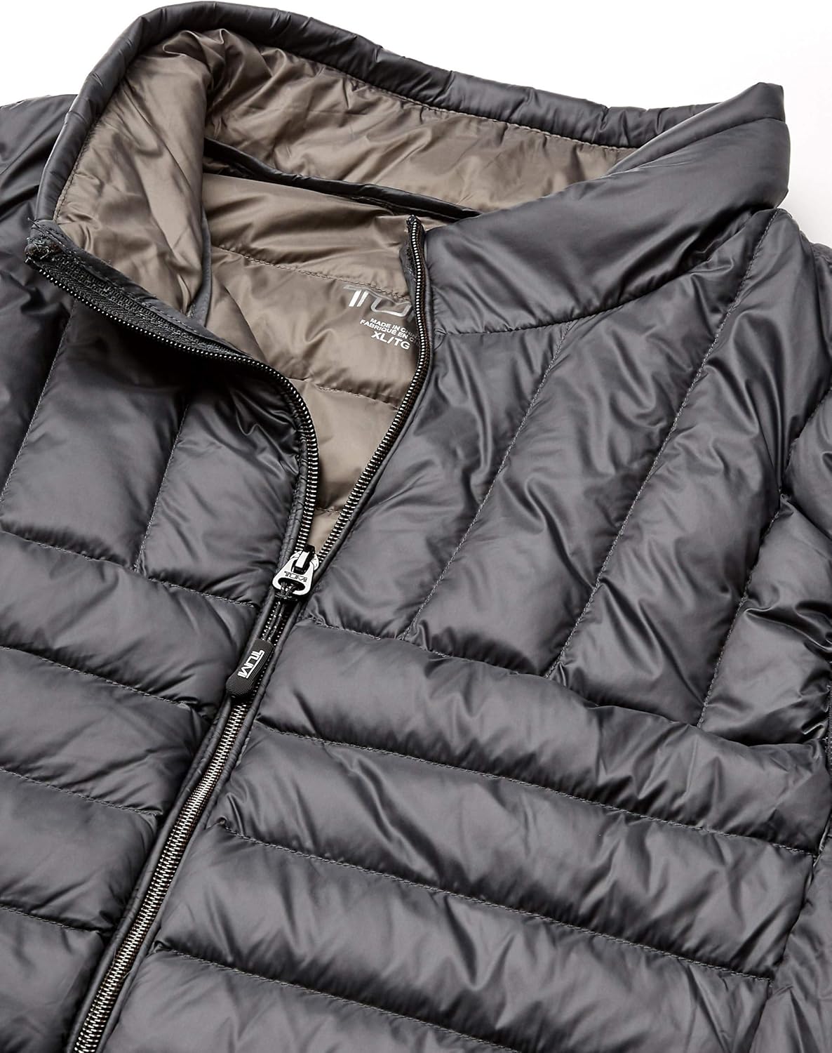 Tumi Men's Packable Puffer Vest at  Men’s Clothing store