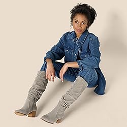 Amazon Essentials Women's Tall Block Heel