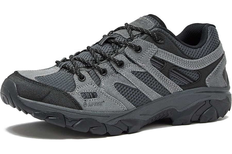 HI-TEC Ridge Low Waterproof Hiking Shoes – Lightweight, Breathable Trail Sneakers for Men