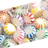 Fruit Starlights Hard Candy Individually Wrapped, 1 Lb Bag | Strawberry, Blue Raspberry, Pineapple, Grape, Lime, Raspberry, Orange