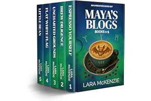Maya's Blogs Boxed Set, Books 1-5: Cozy fantasy with darker edges