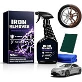 500ML Iron Powder Remover Spray, Fast Acting Car Rust Remover for Metal | Multi-Functional Instant Car Rust Removal Spray for Metal Surfaces, Rust Remover Heavy Duty for Wheels, Tools &amp; Hardware