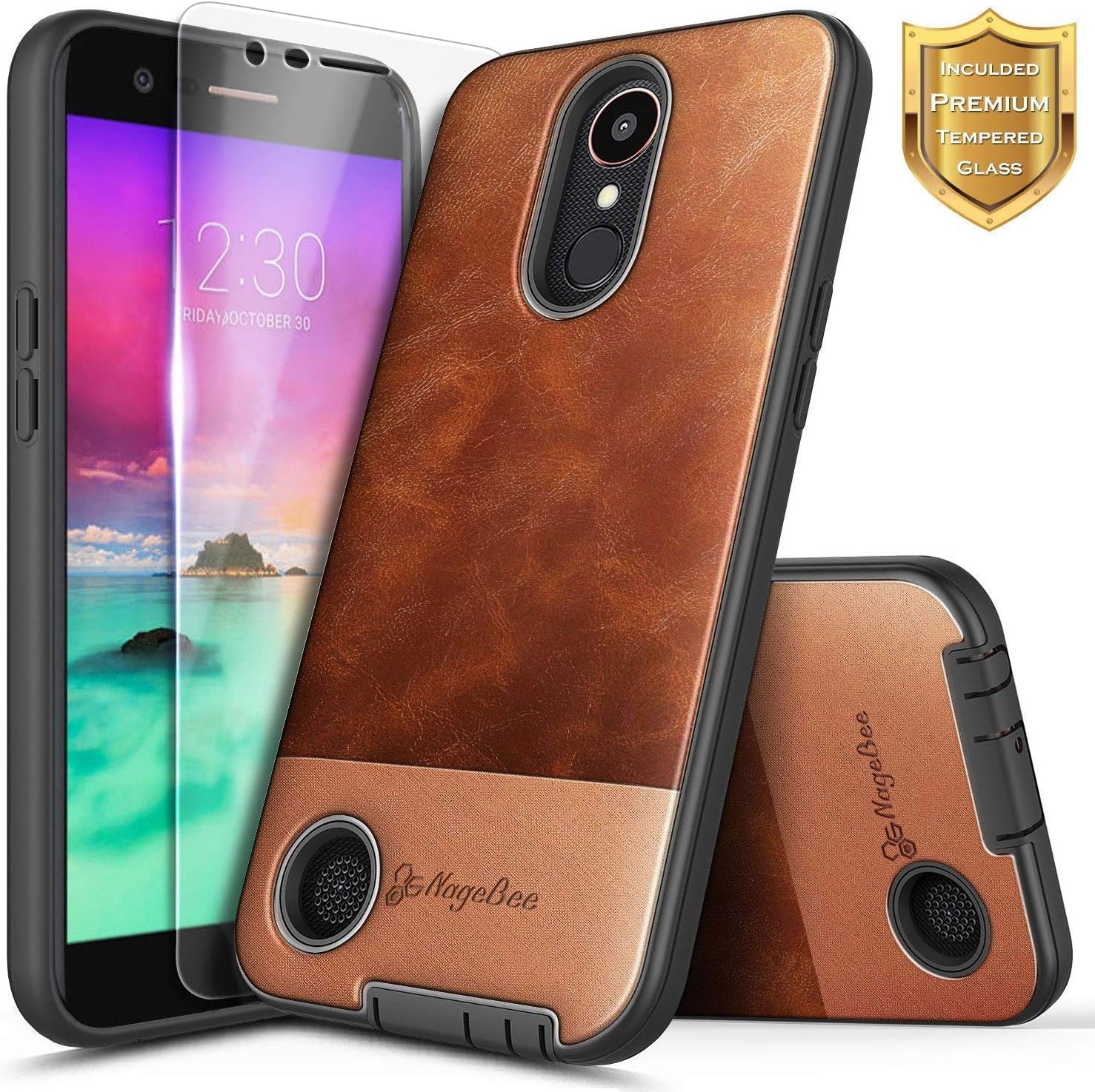 Best lg aristo 2 privacy tempered glass screen protector
