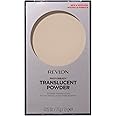 Revlon PhotoReady Blurring Face Powder Makeup, Longwear Medium-Full Coverage with Flawless Finish, Shine & Oil-Free, 001 Translucent, 0.25 oz