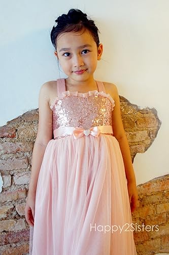 blush flower girl dresses amazon