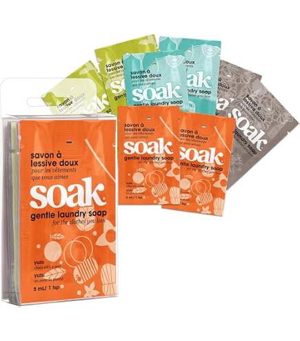 Amazon.com: Soak Wash Single Use Sample Size 48/Pkg Scentless