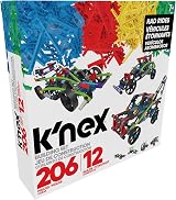 K'NEX Basic Fun Rad Rides Set 206 Pieces 12 Models Ages 7+ view 2