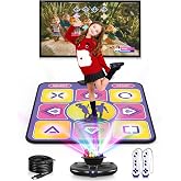 Acelufly Kids Dance Mat, Interactive Dance Game for TV, Gift for Girls Boys | Durable PEVA, Plug &amp; Play, 150+ Songs, Space-Saving Design, Indoor Fitness, Birthday Festive Gifts for Kids Adults