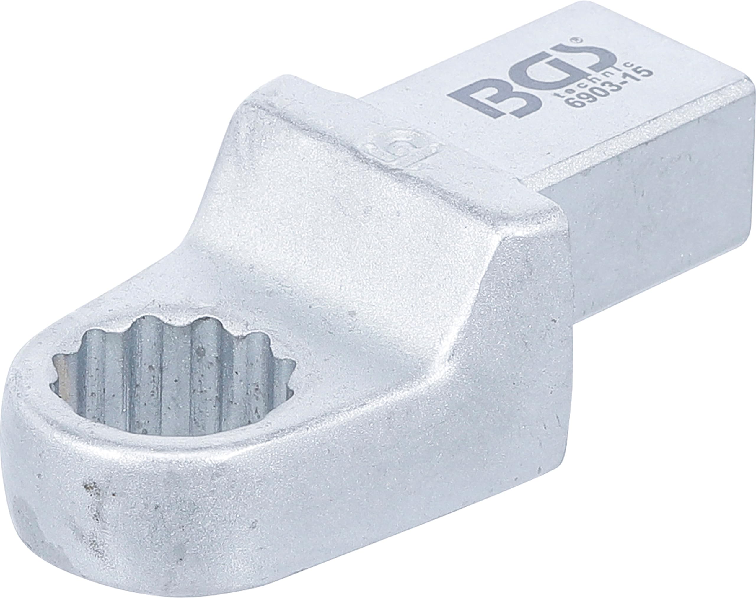 BGS 6903-15 | Push Fit Ring Spanner | 15 mm | Square Size 14 x 18 mm