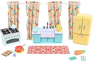 Sunny Days Entertainment Honey Bee Acres Sweet Home Kitchen Accessories Playset, 27 Piece Set:
