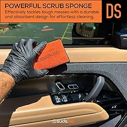 Suds Lab DS Microfiber Detailing Scrub Pad 2 Pack