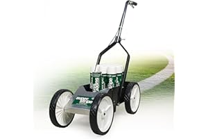 FOX VALLEY PAINT Fox Valley Athletic Super Striper Line Marking Machine Starter Kit — Includes 12 Cans of Durable Striping Paint for Easy Use with Paint Striper, Precise Lines on Various Surfaces