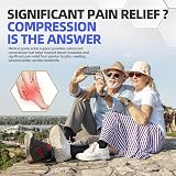 Lexniush Ankle Support 2 Pack for Sprained Ankle Plantar Fasciitis Relief view 2