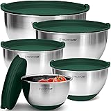 Priority Chef Premium Mixing Bowls With Airtight