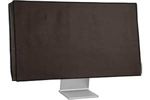 kwmobile Monitor Cover Compatible with 34-35" Monitor - Dust Cover Computer Screen Protector - Dark Grey
