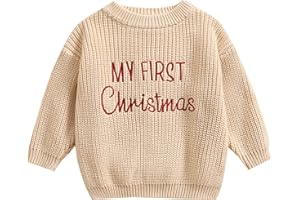 ADOBABIRL Baby Halloween Sweater Pumpkin Print Long Sleeve Crewneck Embroidery Knit Sweatshirt Toddler Fall Winter Pullover