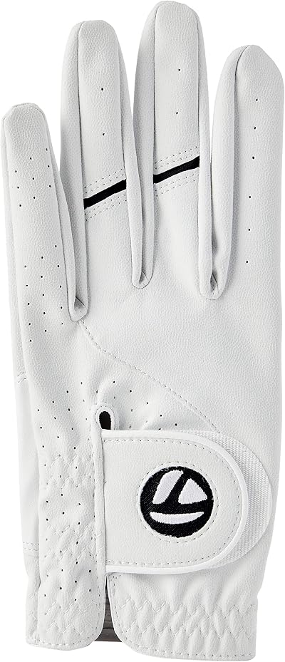 TaylorMade Stratus Tech Golf Glove White Medium Men's
