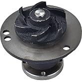 Complete Tractor Water Pump for Case/International Harvester Tractor 1700 | OEM replacement, fits 1835 1835B 1845 1845B, replaces CaseIH A146584 A36979, for tractor, Drive Type Pulley, 1706-6205