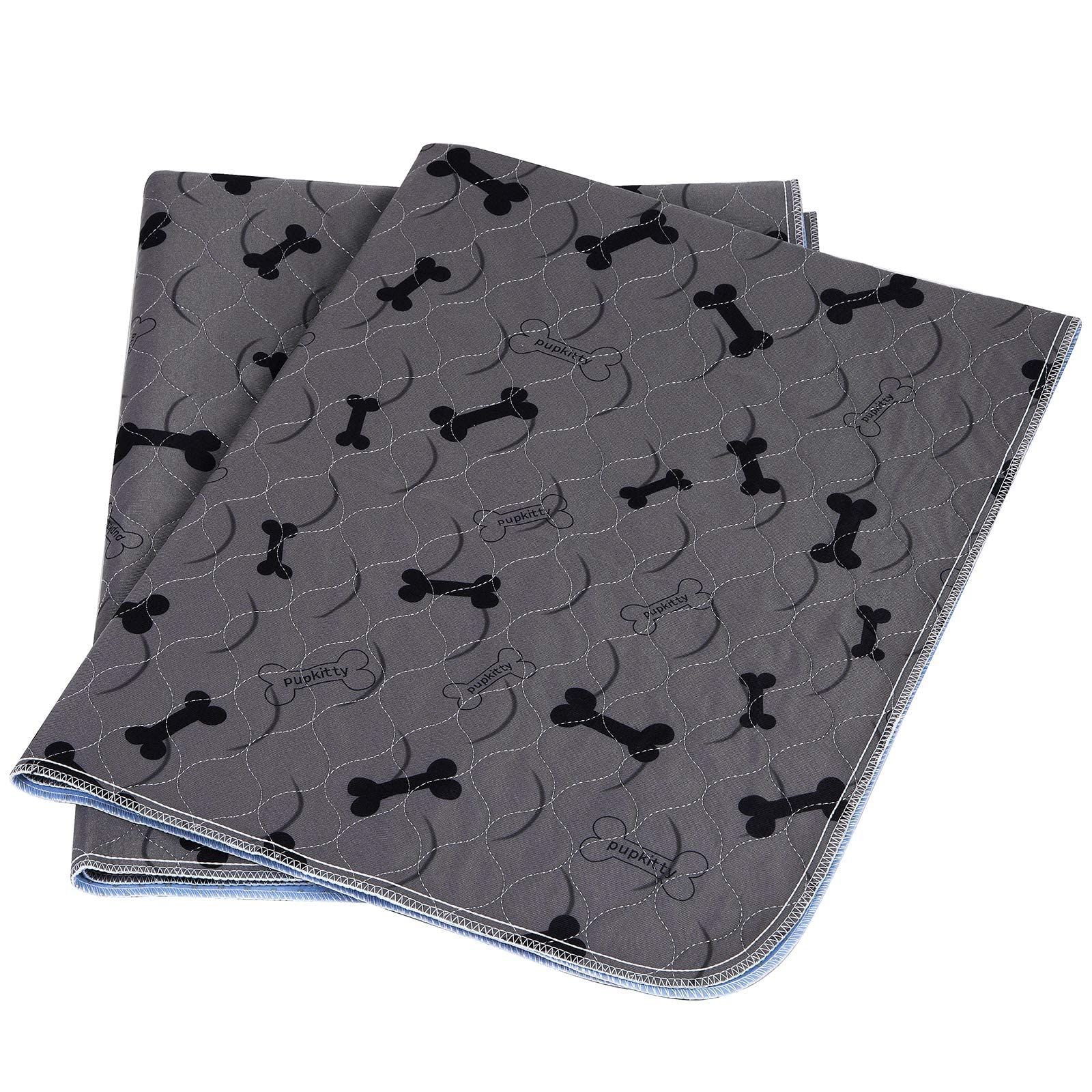 Photo 1 of Washable Dog Pee Pads with Free Grooming Gloves,Non Slip Dog Mats with Great Urine Absorption,Reusable Puppy Pee Pads for Whelping,Potty,Training,Playpen