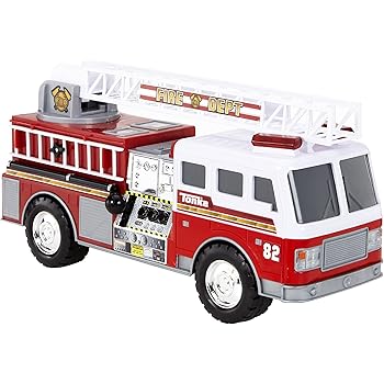 Tonka Mighty Motorized Fire Truck, Play Vehicles - Amazon Canada