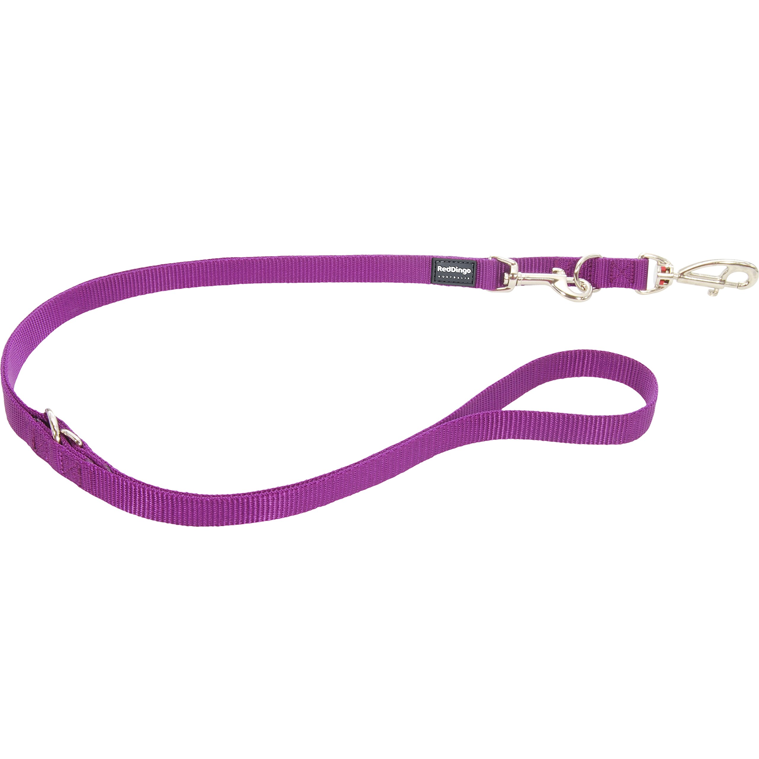 Red Dingo Multi-Purpose Dog Lead, Small, Purple