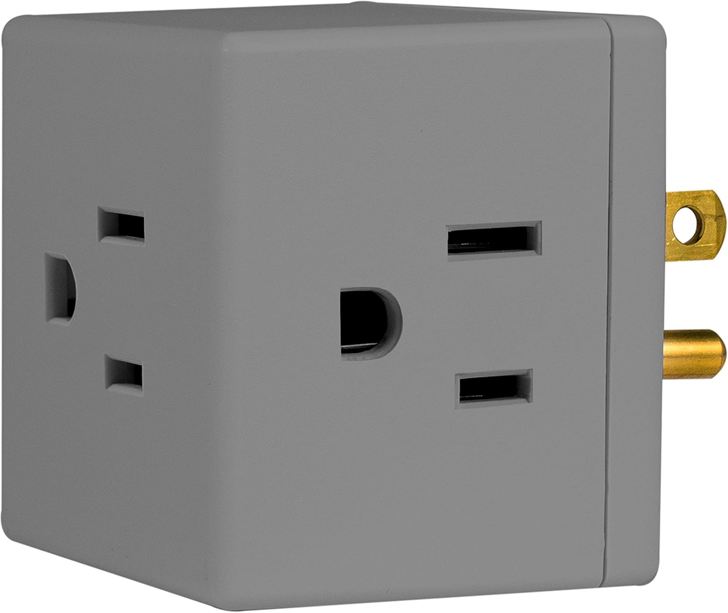 Ge Outlet Wall Tap 3 Prong Extra Wide Space Adapter Easy Access Design Gray 47493 1 Pack Amazon Com