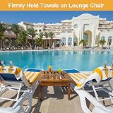Coideal 10 Pcs Metal Pool Clip 5.5 Inch Stainless Steel Towel Clips Windproof view 6