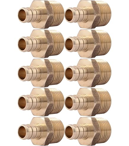 10 Pack Drop Ear Elbow Fittings, PEX 1/2" X 1/2" NPT Female Threaded - View #7