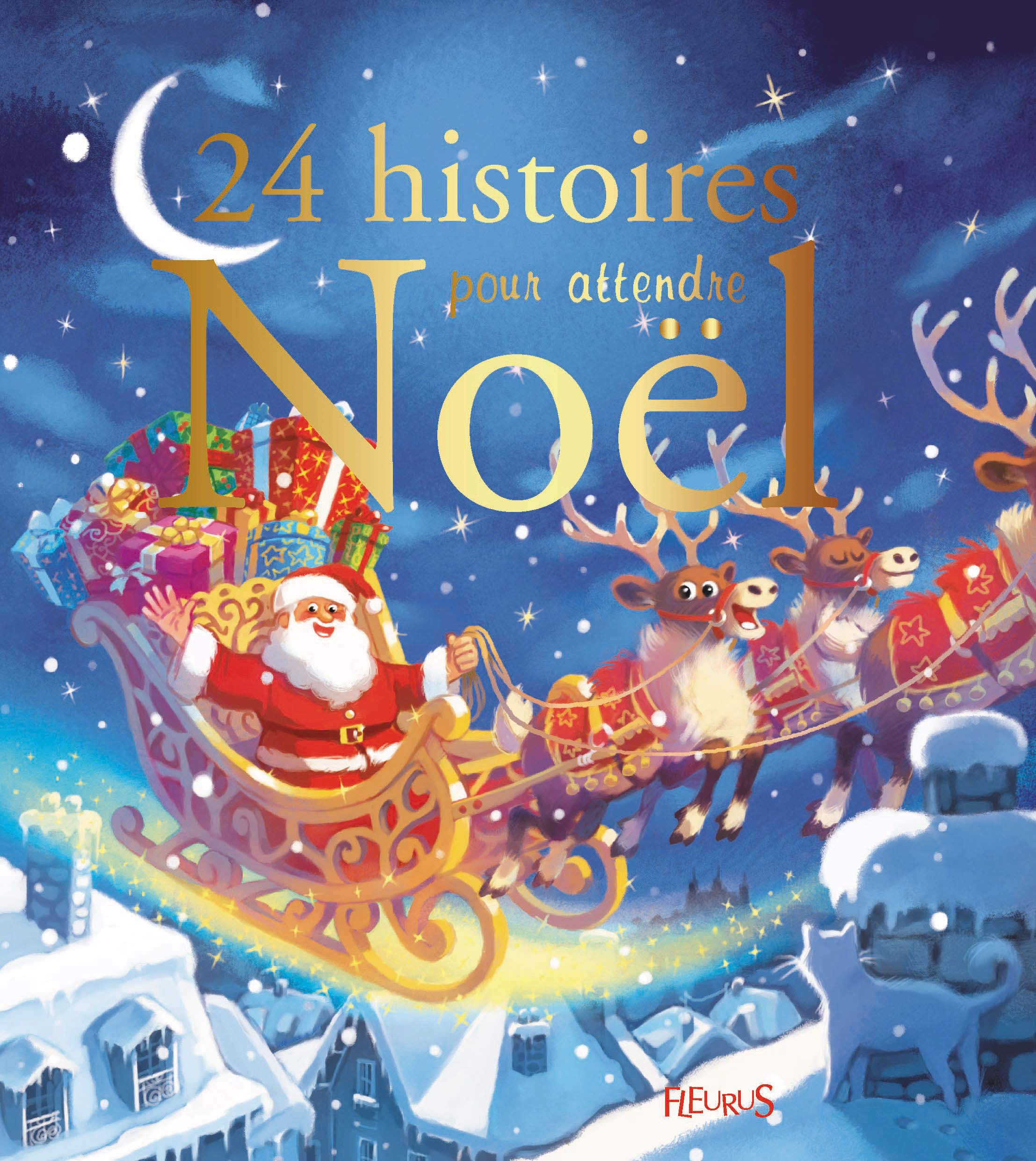 24 Histoires Pour Attendre Noel Amazon Ca Collectif Books