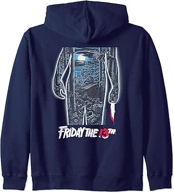 friday the 13th zip up hoodie