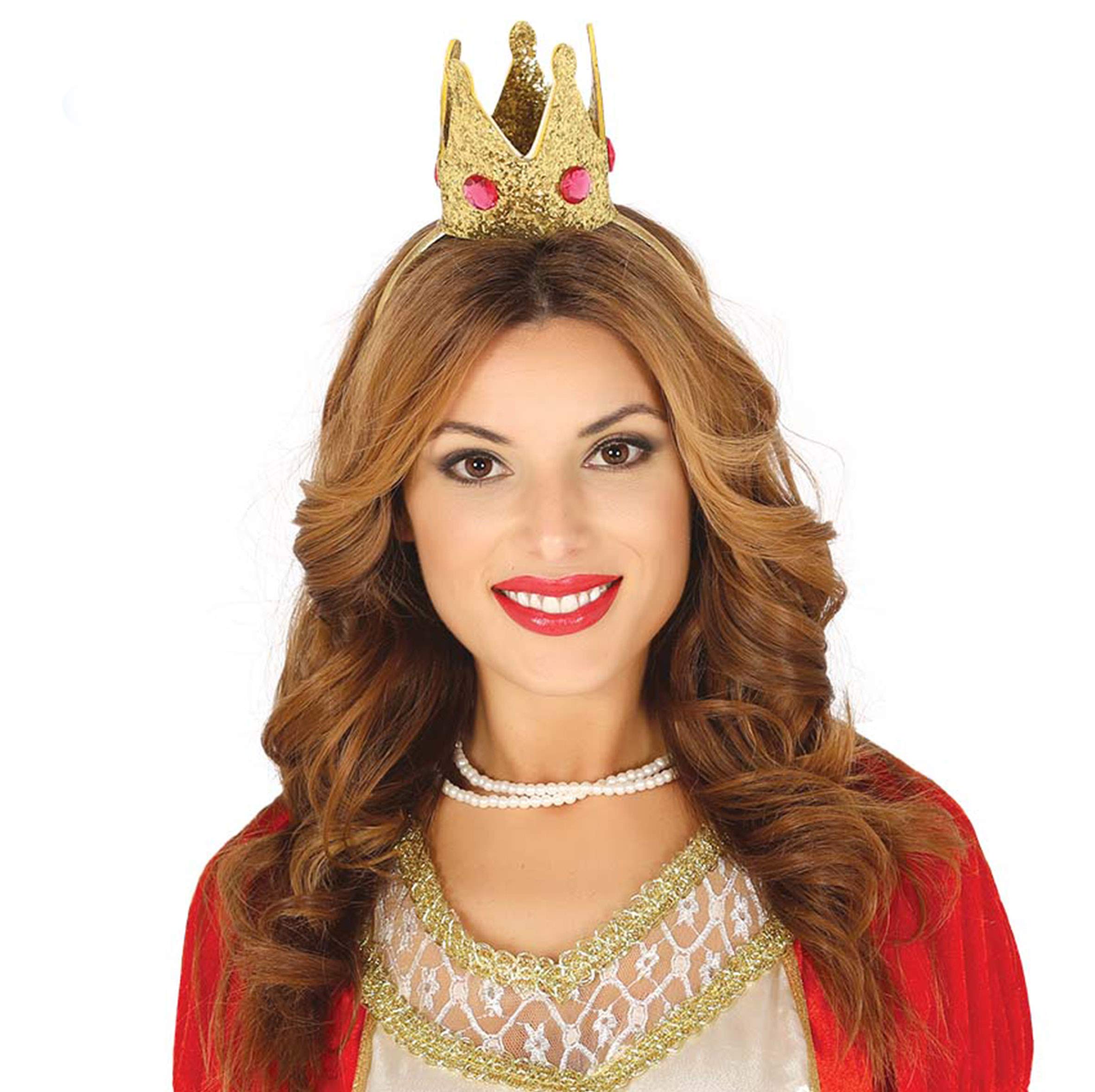 Mini Gold Crown Headband