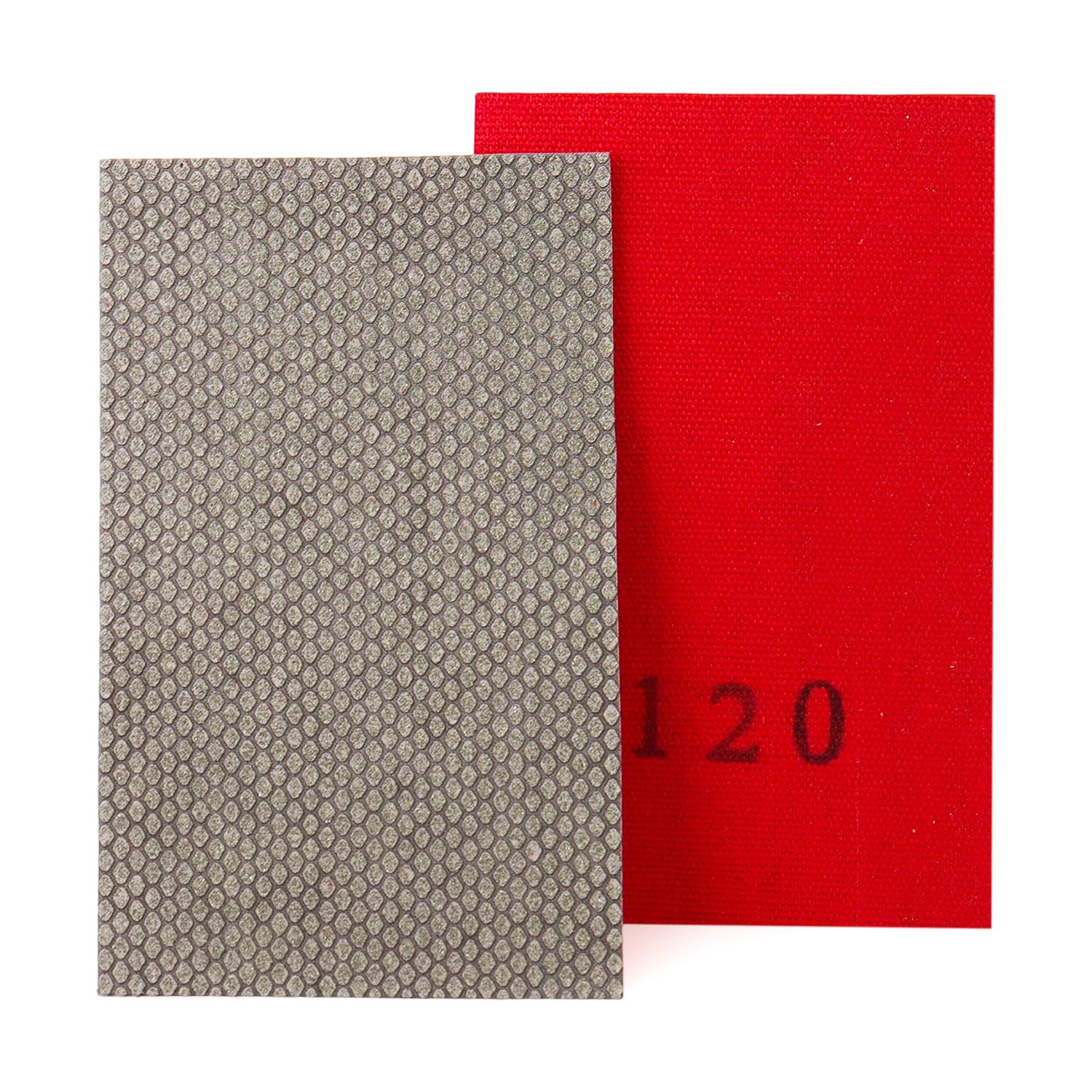 HOMESOM Diamond Sandpaper Electroplated Polishing Sheet Abrasive Sanding Paper Grit 120 for Glass Ceramics Stones