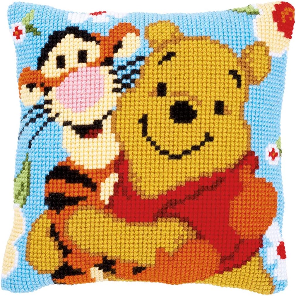 Huis B Handmade Cotton Winnie The Pooh Print Story Book Cushion With Free Book Luxclusif Com