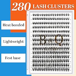 Lash Clusters 40D-0.07D-10mm Individual Lashes 280