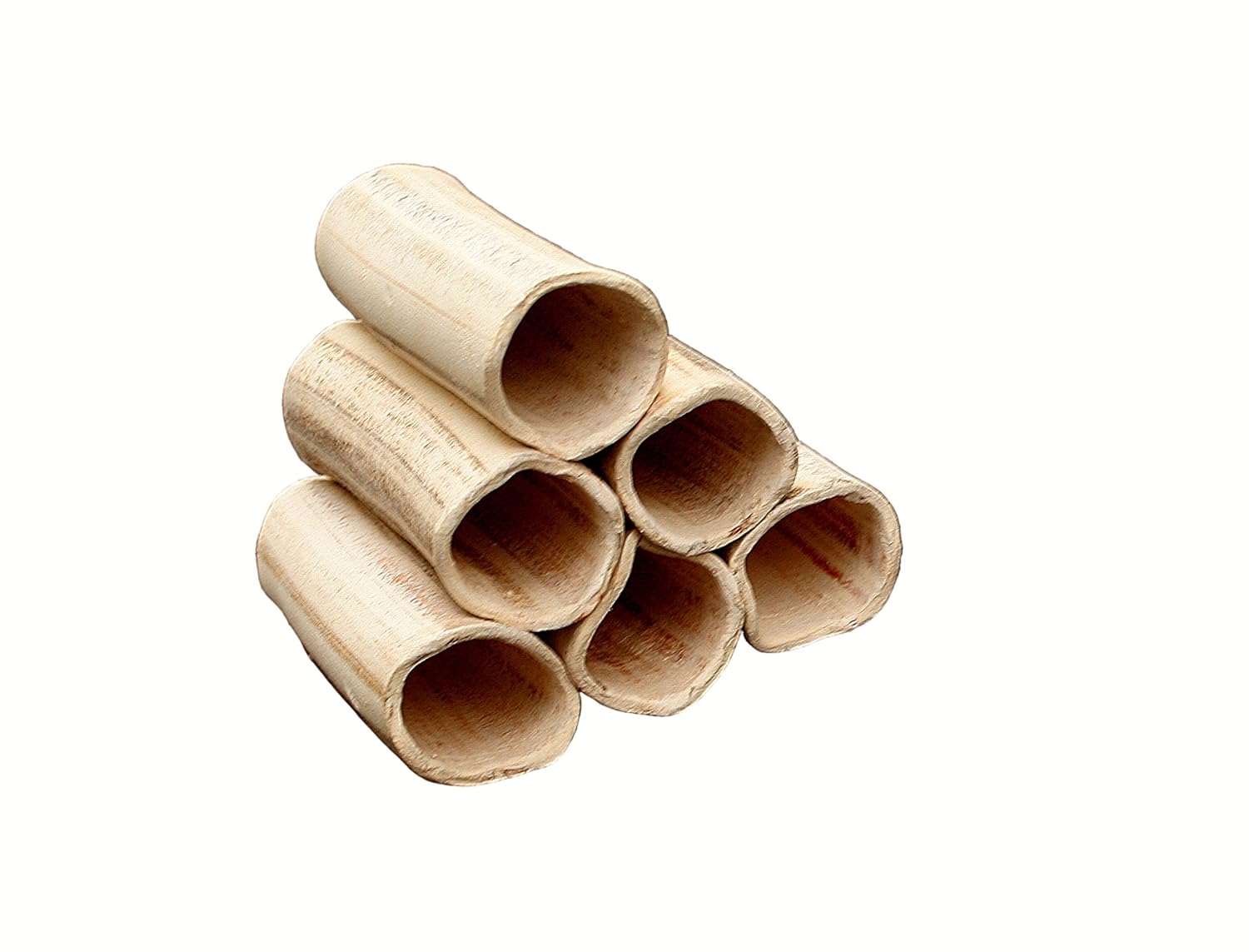 Block of tubes Ceramic for Aquarium Inhabitants Open on Both Ends, 8.0