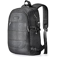 Travel Laptop Backpack Water Resistant Anti-Theft Bag with USB Charging Port and Lock 17.3 Inch Computer Business…