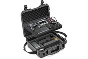 STARTRC PHOTO Action 6 Case Waterproof Hard Dual Layer Case for DJI Osmo Action 6 Accessories,Travel Carry Bag Protective