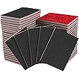 20 Pcs 3 x 4 Inch 320 Grit Sanding Sponge Set, Ultra Fine Sanding Sponges Pads, Soft Foam Hand Sander Block Wet Dry Sandpaper for Model Drywall Metal Wood Furniture Polishing