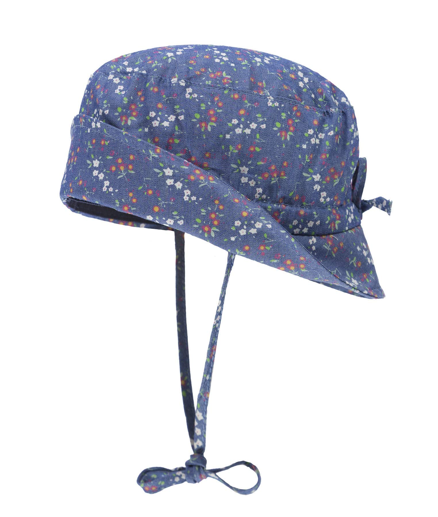 Döll Baby Girls' Bindehut Sun Hat, Blue (Blue Denim|Blue 0013), 47