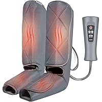 RENPHO Leg Massager with Heat and Compression for Circulation, Effective for Fathers Mothers Relaxation Muscles, Calf Massage